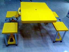 折叠桌椅,折叠桌, 组合桌椅, 连体桌椅生产供应商 室外家具
